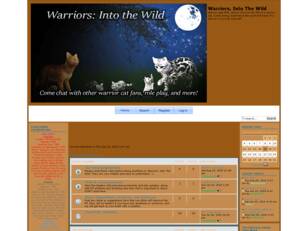 Free forum : Warriors, Into The Wild