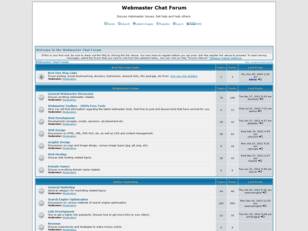 Webmaster Forum