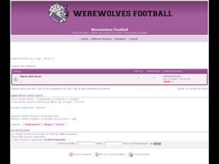 Werewolves Football