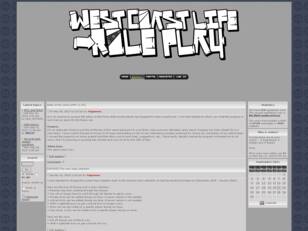 ..:. West Coast Life Roleplay Forum .:..