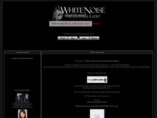 White Noise Paranormal Radio Forum