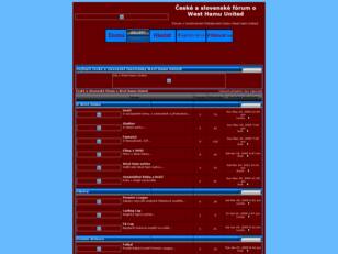 České a slovenské fórum o West Hamu United