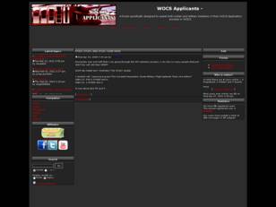 Free forum : WOCS Applicants