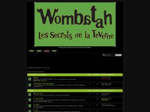 Wombatah, Les secrets de la Taverne