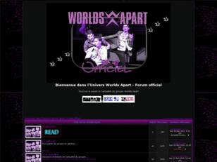 Bienvenue dans l'univers Worlds Apart - Forum Officiel