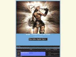 Wrath - Lineage2 Franz Clan Forum