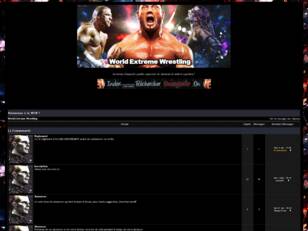 creer un forum : World Extreme Wrestling