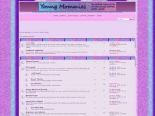 Young Mommies : A forum dedicated to the young mo