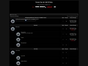 créer un forum : Team Black Ops STS*|ST2S