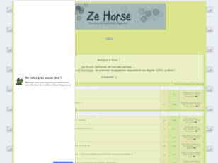Ze Horse : forum sur l'equitation et les chevaux e