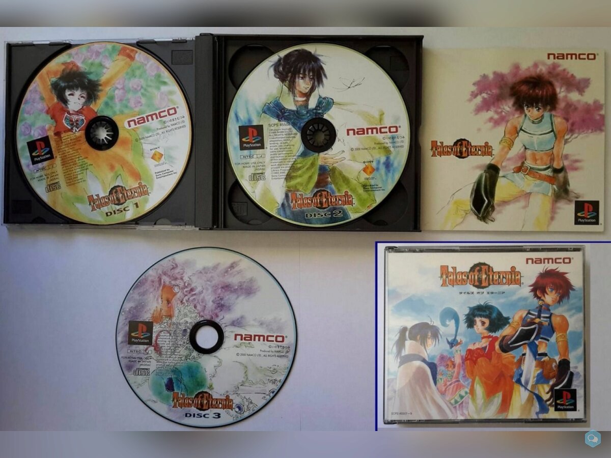 [VDS] [PS1] Tales Of Eternia - Import Japon 1