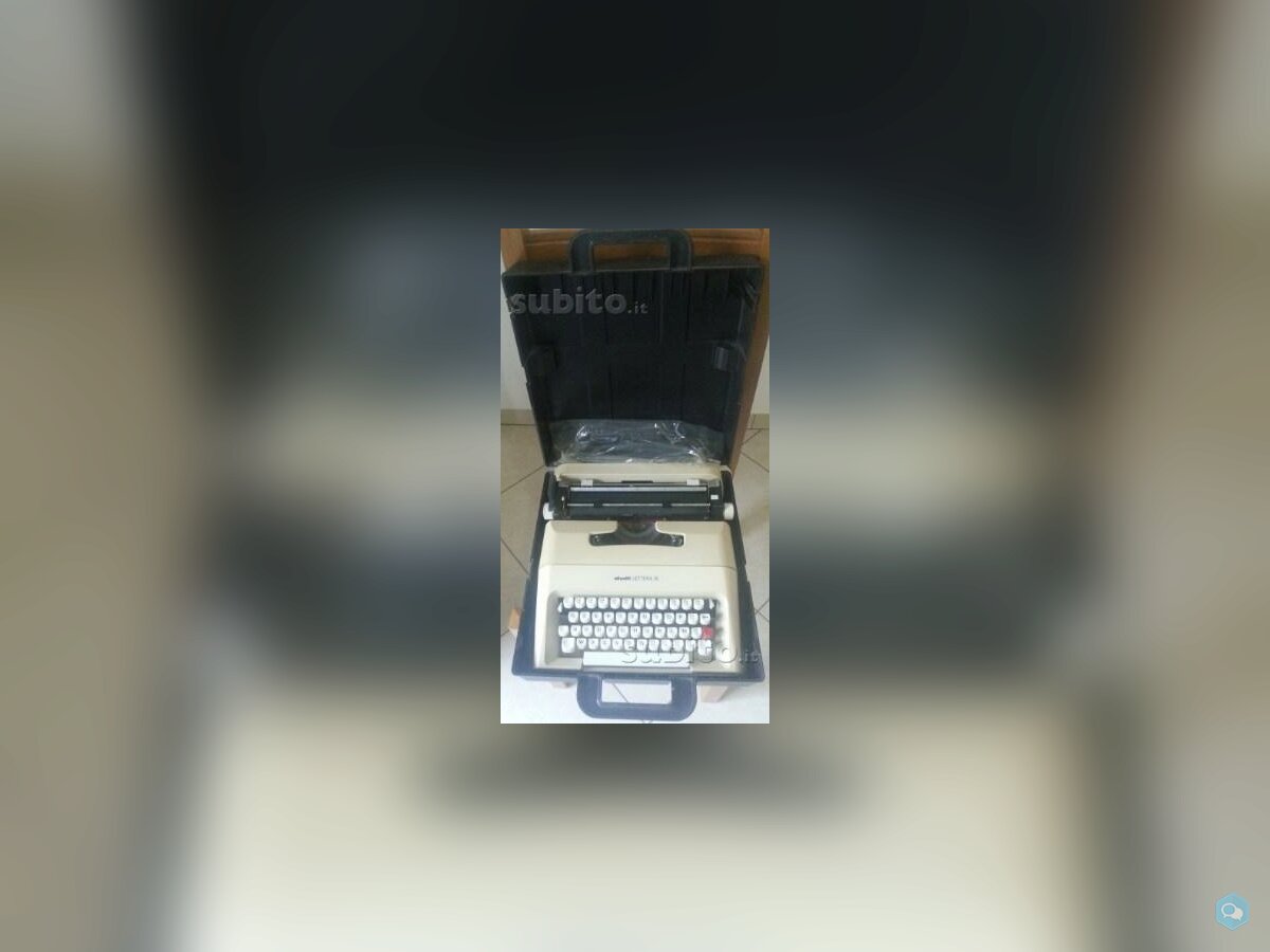 Macchina per scrivere vintage Olivetti Lettera 35 3
