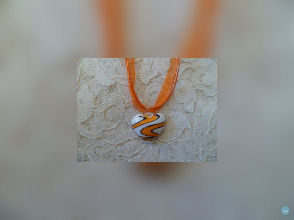 Collier en Pâte de Verre 1