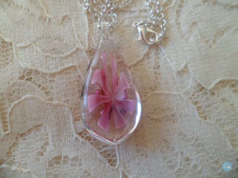 Collier en Pâte de Verre 1