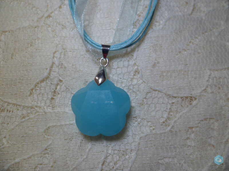 Collier en Pâte de Verre 1