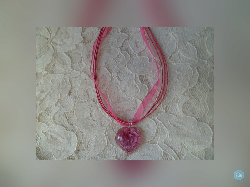 Collier en Pâte de Verre 1