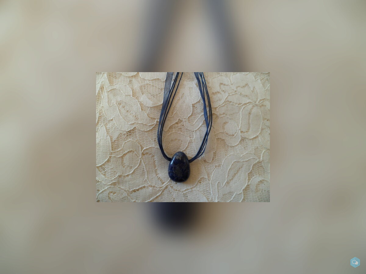 Collier en Sodalite 1