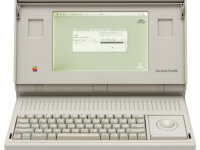 Recherche Track Ball pour Macintosh Portable 2