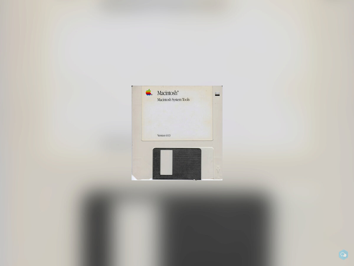 Copie de système 6.05 floppy 3.5" 1
