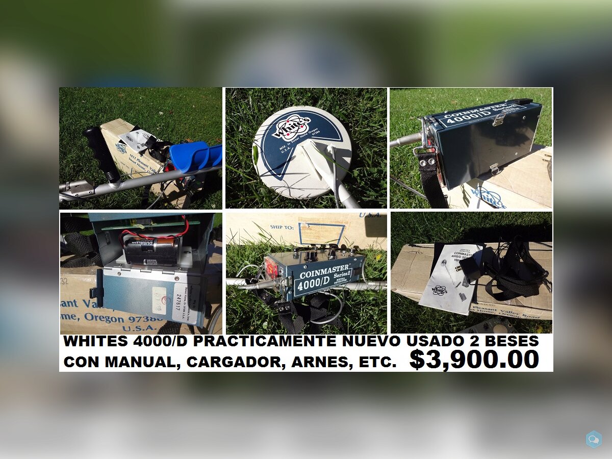 VENDO VARIOS DETECTORES DE METALES Y ACCESORIOS 4