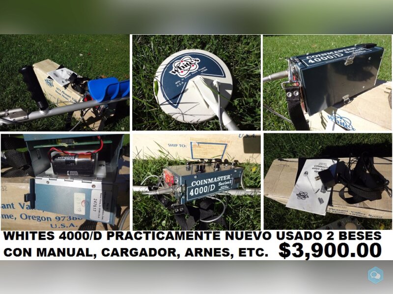 VENDO VARIOS DETECTORES DE METALES Y ACCESORIOS 4