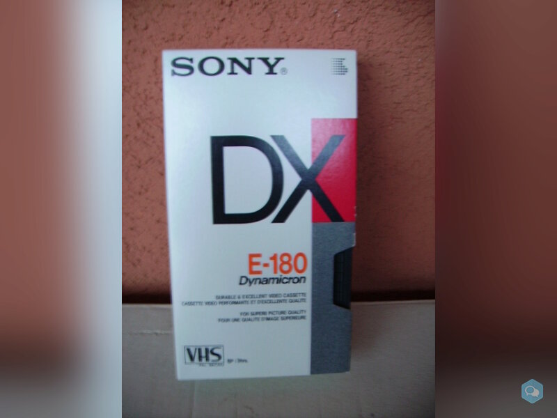 Cassette vhs  Sony 180 1
