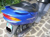 Burgman 150 colore blu 3