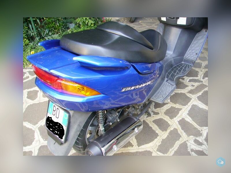 Burgman 150 colore blu 3