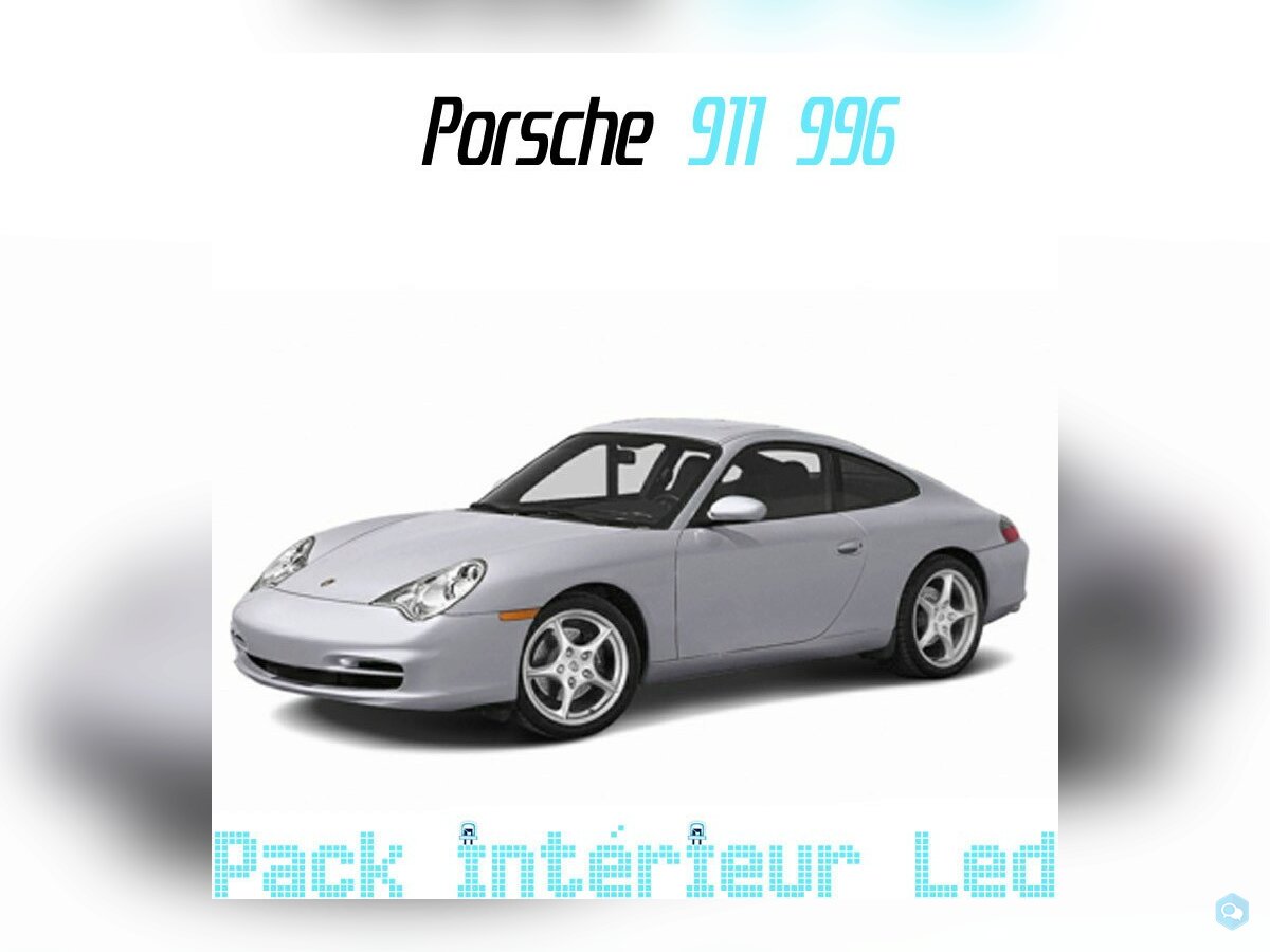 Pack intérieur led pour Porsche 911 996 1