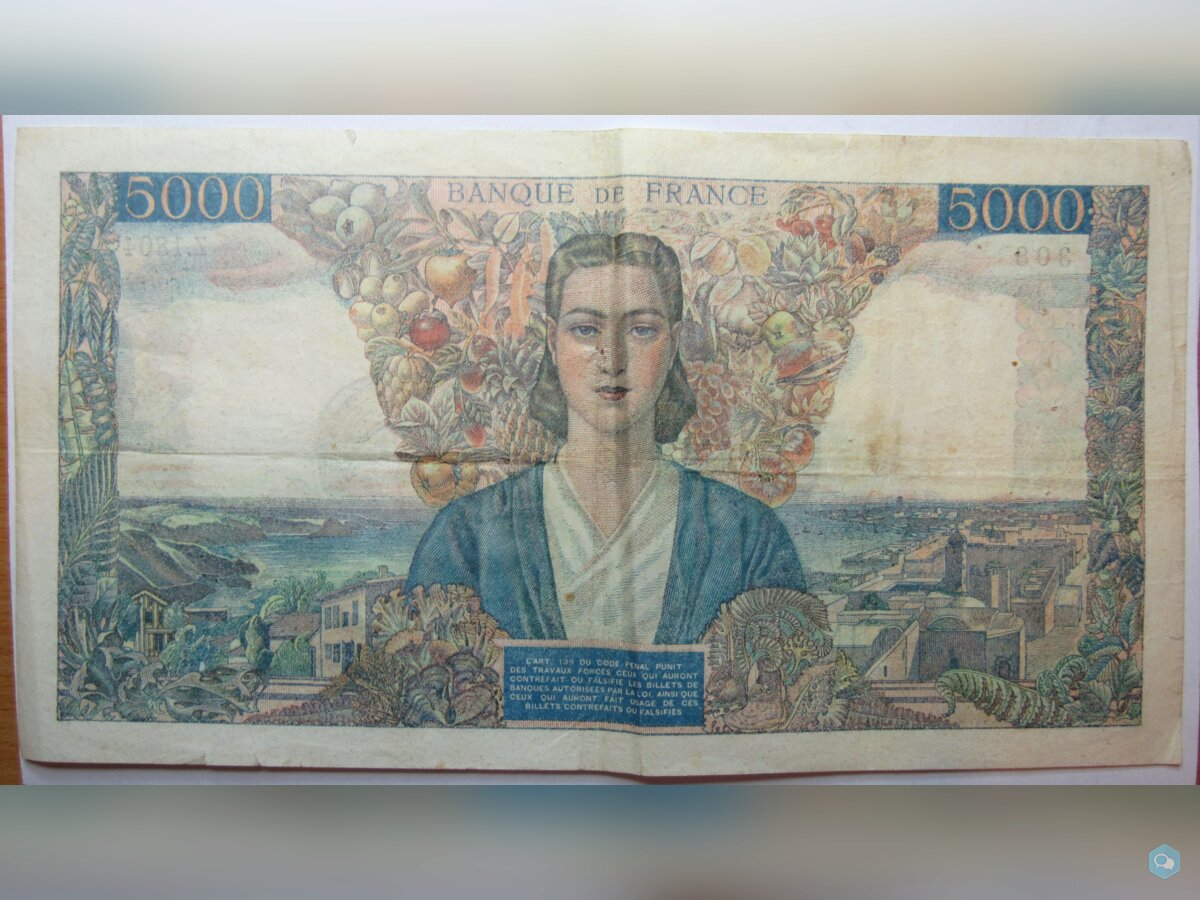 5000 Francs - Empire Français 2