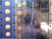 Série 10 ans de la monnaie en Euro avec feuilles - 4