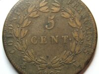 - Colonie - Charles X - 5 CENT - 1828 A - 2