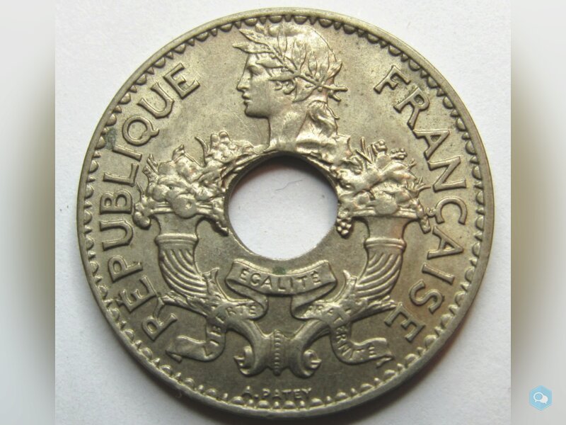 - Colonie - Indochine - 5 CENT - 1939 - 1