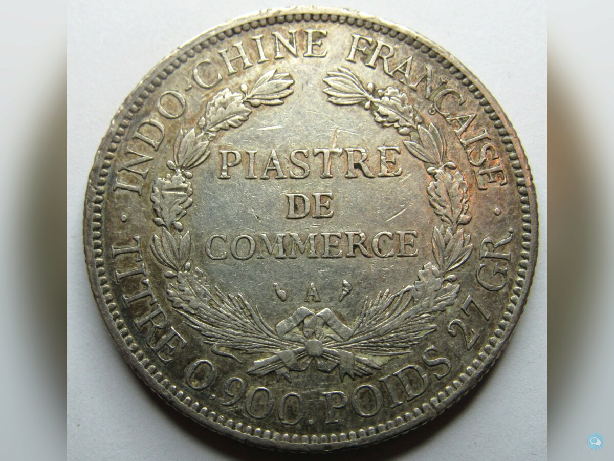 Colonie - Indochine - Piastre de commerce - 1900 - 2