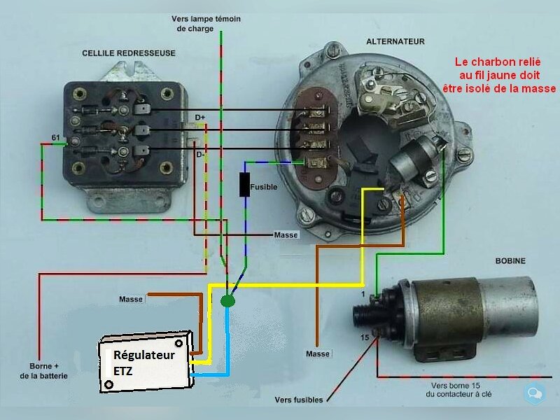 Régulateur alternateur  (12v) 3