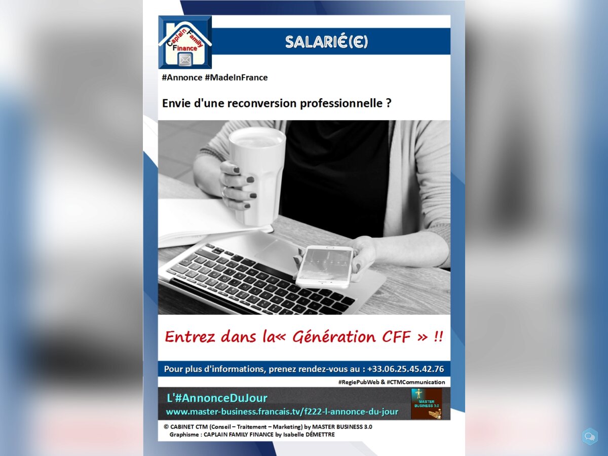 #Salarié #Amiens #Reconversion #GenerationCFF 1