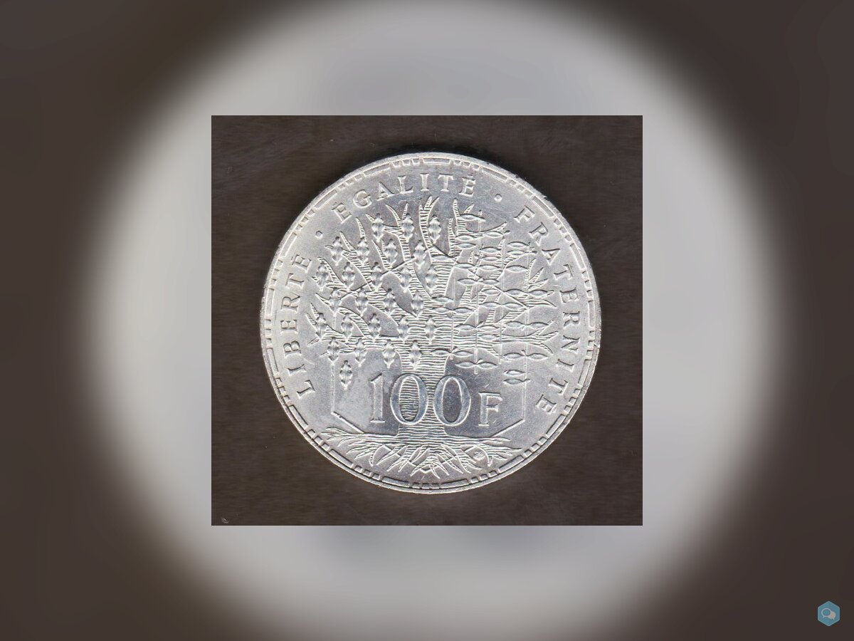 100 FRANCS 1982 Panthéon - FRANCE - argent 1