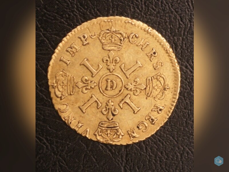 Ecu Or Louis XIV 1693 D 2