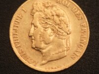 20 FRANCS OR LOUIS PHILIPPE 1839 A 1