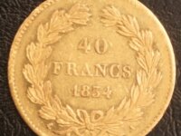 40 Francs Or Louis Philippe 1834 A A 2