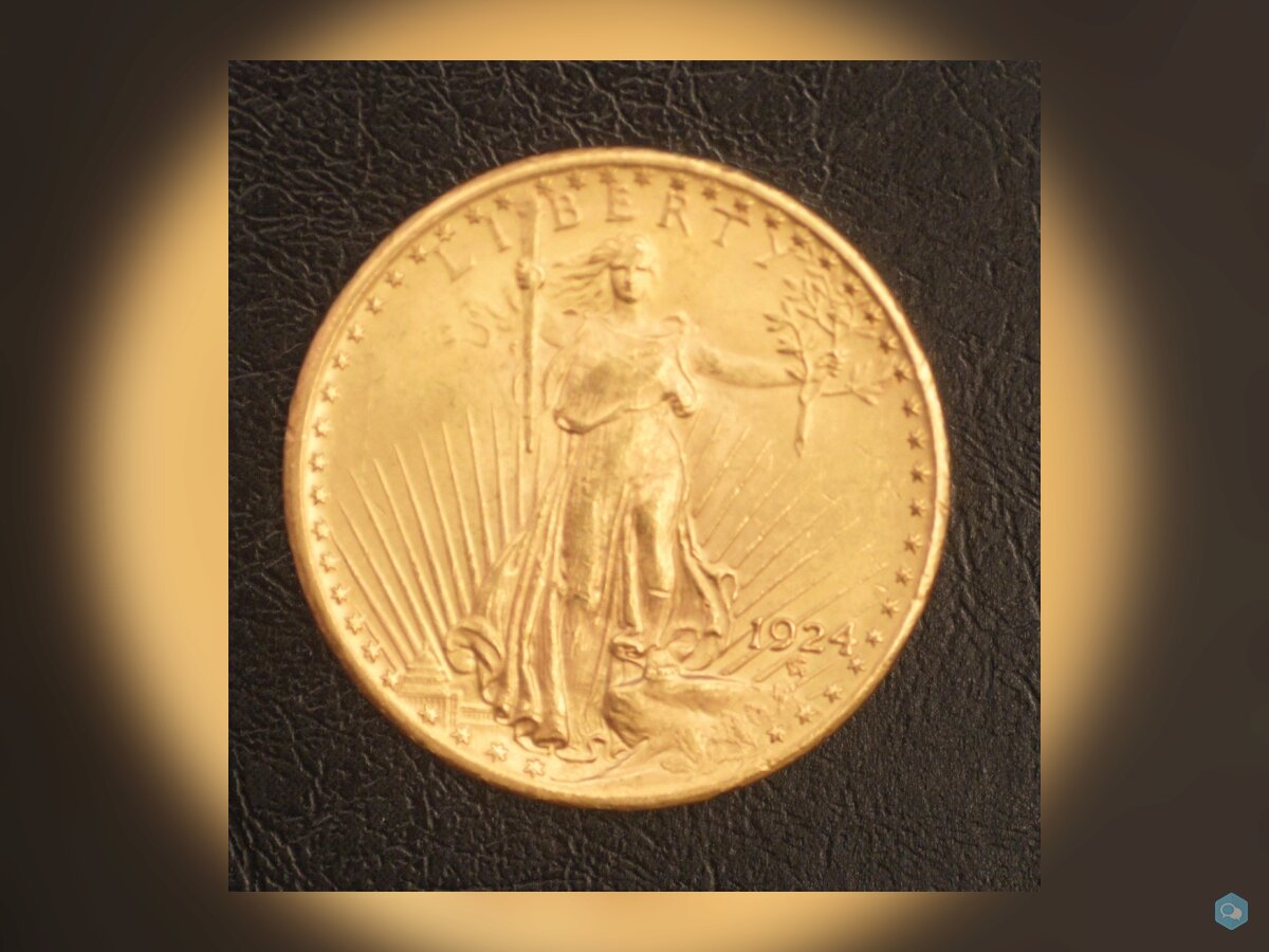 20 Dollars Or St Gudens 1924 1