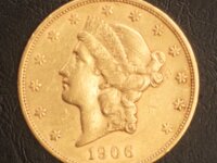 20 Dollars Or Liberty 1906 1