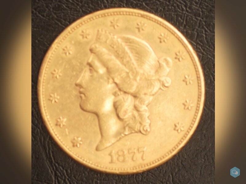 20 Dollars Or Liberty 1877 1