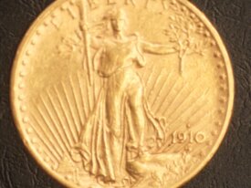 20 Dollars Or St Gudens 1910