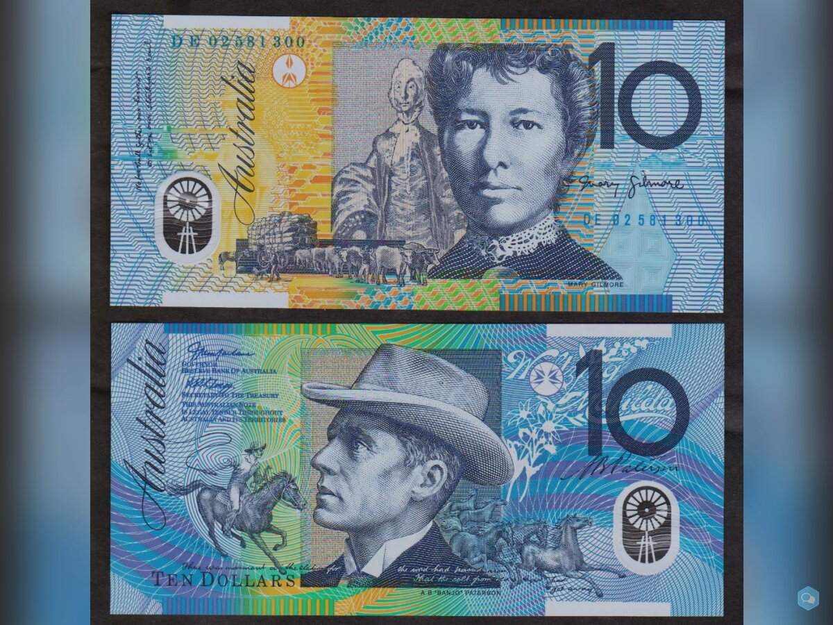 10 DOLLARS 2002 AUSTRALIE  1