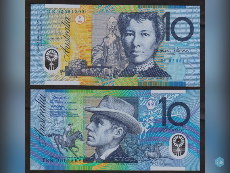10 DOLLARS 2002 AUSTRALIE  1