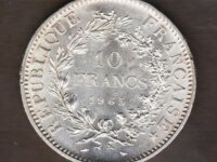 10 FRANCS 1965 Hercule - FRANCE - argent / silver  1