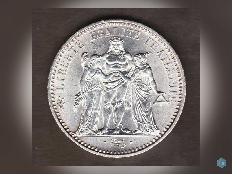 10 FRANCS 1965 Hercule - FRANCE - argent / silver  2