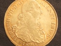 8 Escudos Or 1820 Fernando VII 1