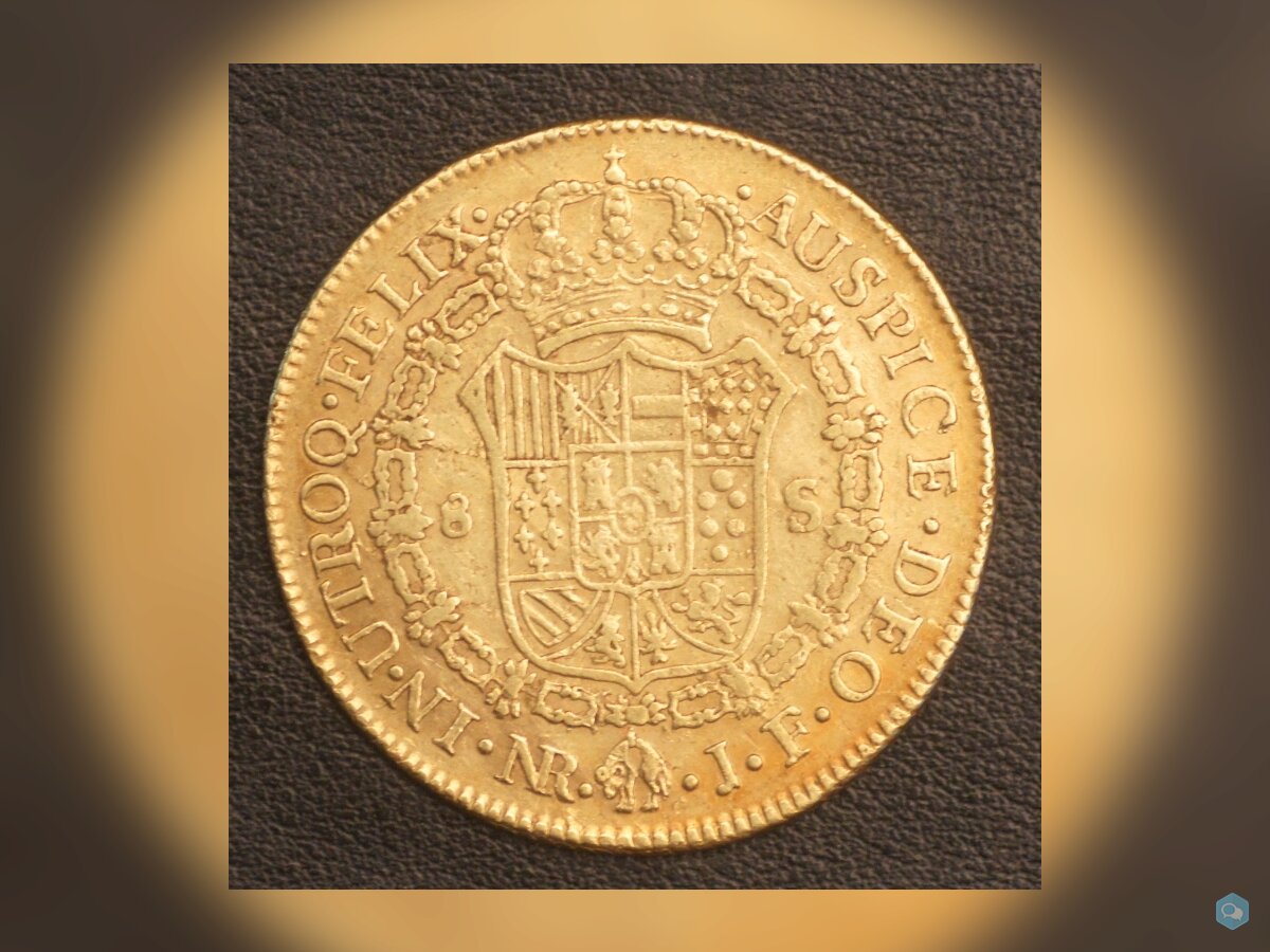 8 Escudos Or 1820 Fernando VII 2